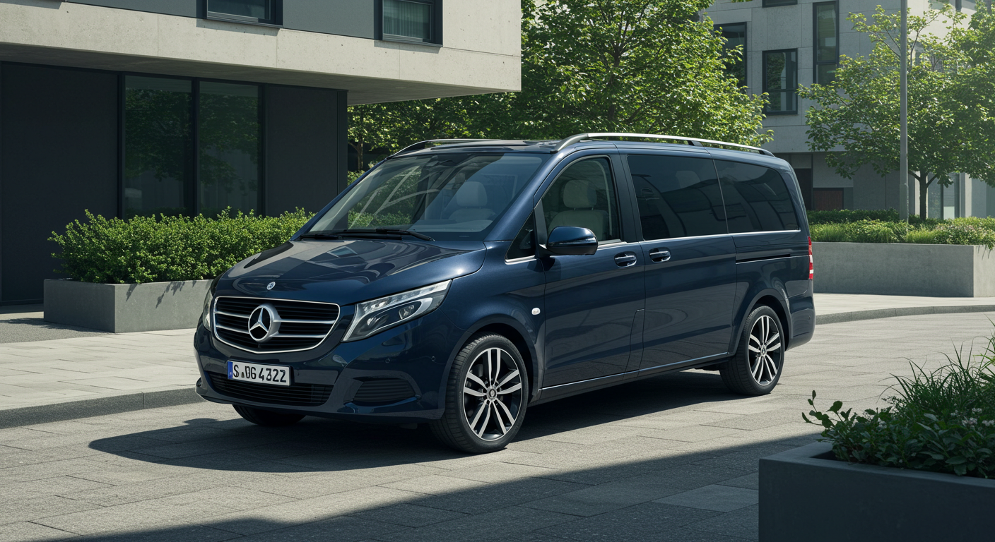 Mercedes V-Class van rental for Istanbul airport transfer